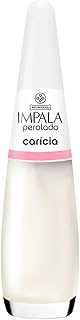 Esmalte Perolado Caricia, Impala Cosmeticos, Branco