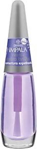 Verniz Extra Brilho Cobertura Espelhada, Impala Cosmeticos, Roxo