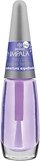 Verniz Extra Brilho Cobertura Espelhada, Impala Cosmeticos, Roxo
