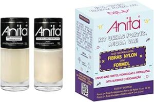 Anita – Kit Esmalte Anita Trat 10Ml C/02 Unhas Fortes Agora Vai Model/Fort -1111