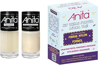 Anita – Kit Esmalte Anita Trat 10Ml C/02 Unhas Fortes Agora Vai Model/Fort -1111