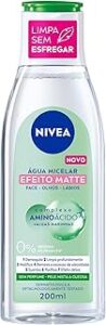 NIVEA Água Micelar Solução de Limpeza 7 em 1 Efeito Matte 200ml, Demaquila, Limpa Profundamente, Controla Oleosidade, Cuidado Facial, Pele Mista e Oleosa