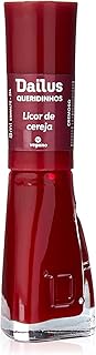 ESMALTE CREMOSO 214 MAÇA DO AMOR, Dailus, vinho